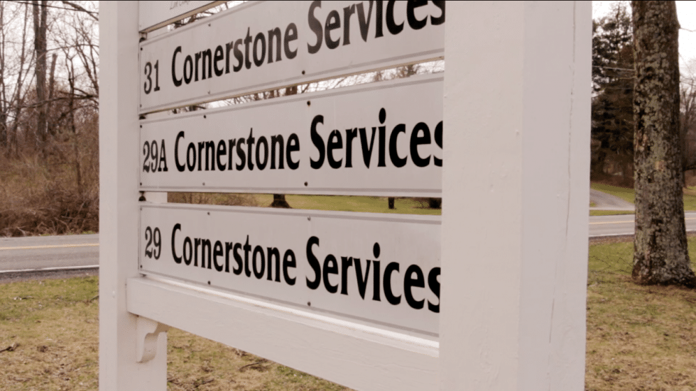 Outdoor Signage for Cornerstone Services