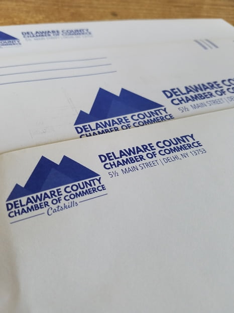 Delaware County Chamber Envelopes