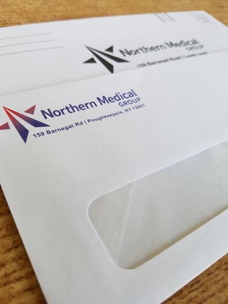 NMG invoices envelopes