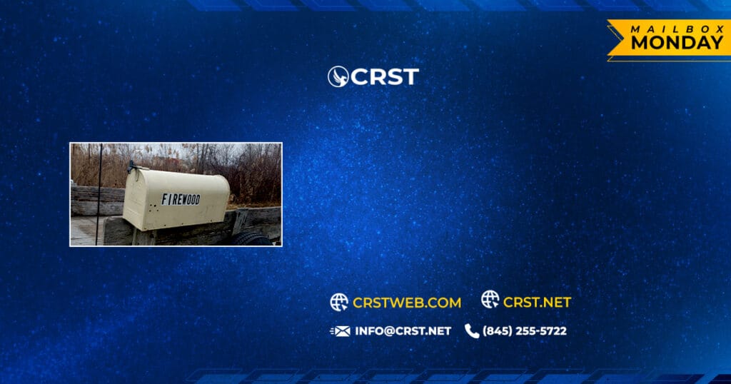 Modena NY 12548 Firewood Mailbox | CRSTNET