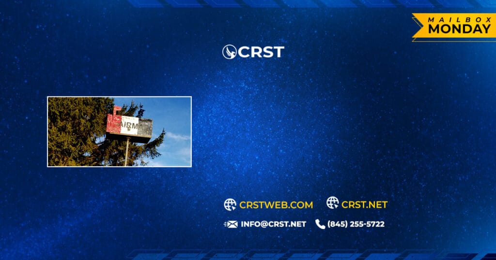 Air Mail Mailbox Delivery Outside Whitney Point, NY | CRSTNET