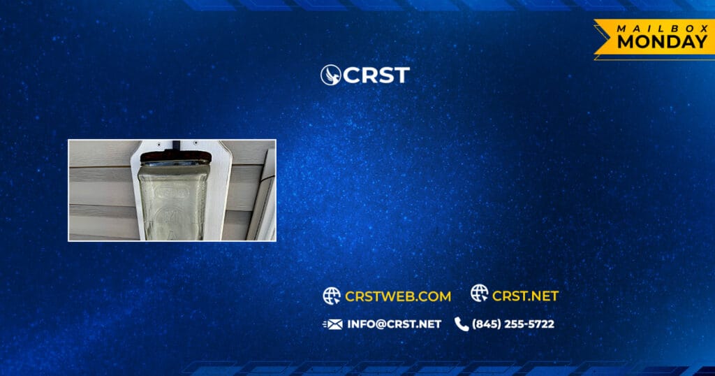 Antique Glass Mailbox in CRSTNET direct mail in Montgomery, New York