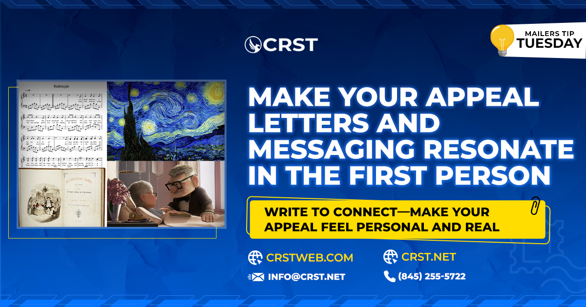 Writing a heartfelt appeal letter that connects with readers on a personal level