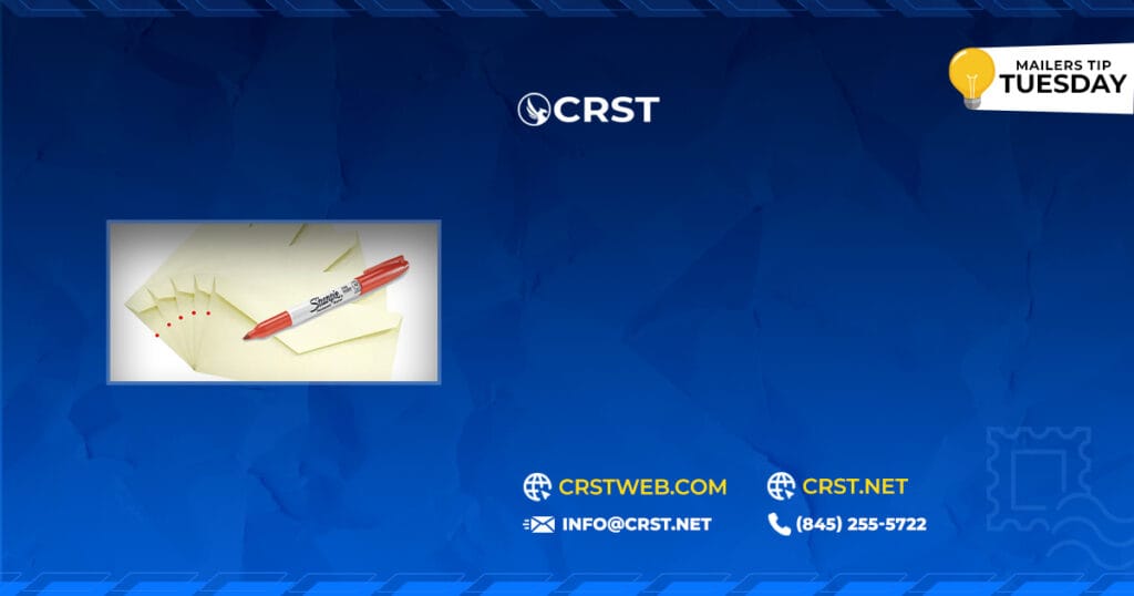 Marking Return Envelopes for Tracking CRSTNET