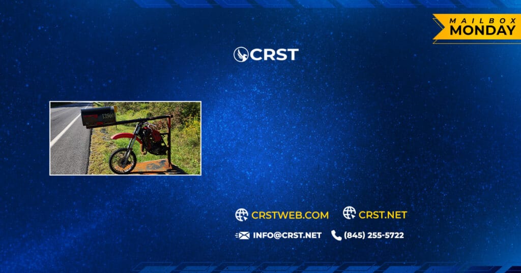 Masonville Mailbox with CRSTNET direct mail in Masonville, New York.